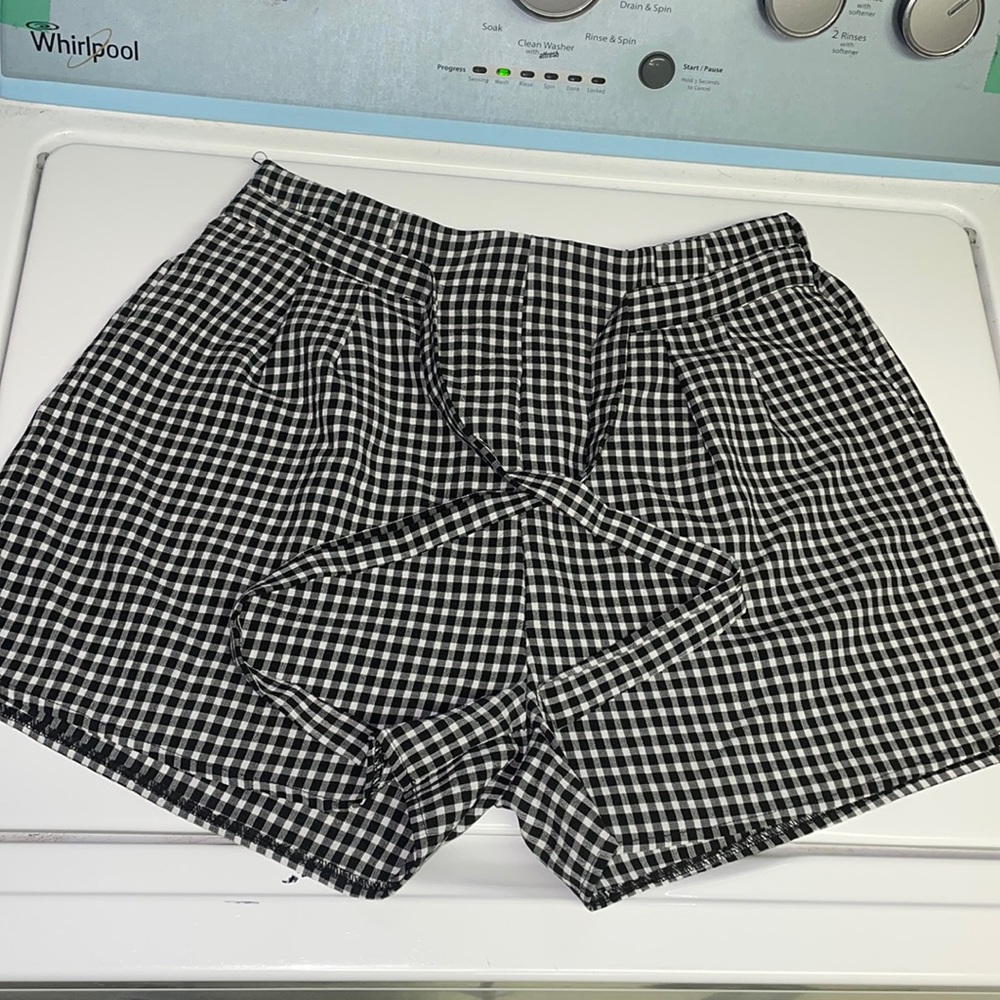 Plaid shorts